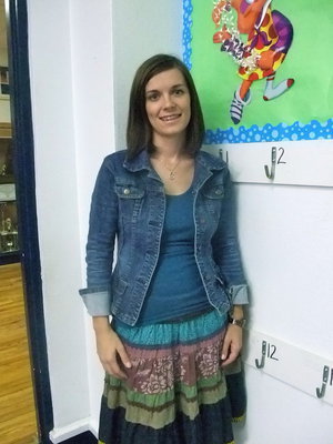 Image: Jenna Chambers — Jenna is the new kindergarten aide for Mrs. Clingenpeel.