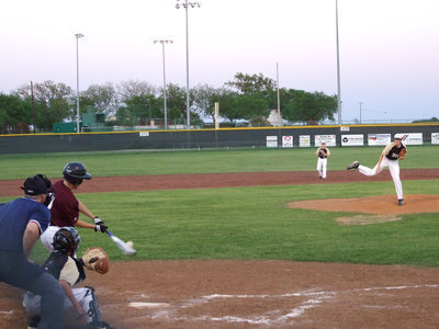 Image: Colten Campbell pitched a great game — Campbell and catcher, Ross Stiles, shut out the Eagles.