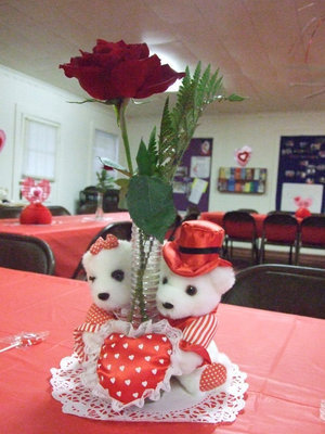 Image: Valentine’s Chili supper — The local Methodist church took time for hearts and flowers on Valentine’s Day.
