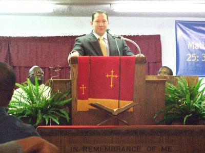 Image: Rev. Todd Gray — The audience enjoyed the messages given by Rev. Gray and Rev. Dixon.