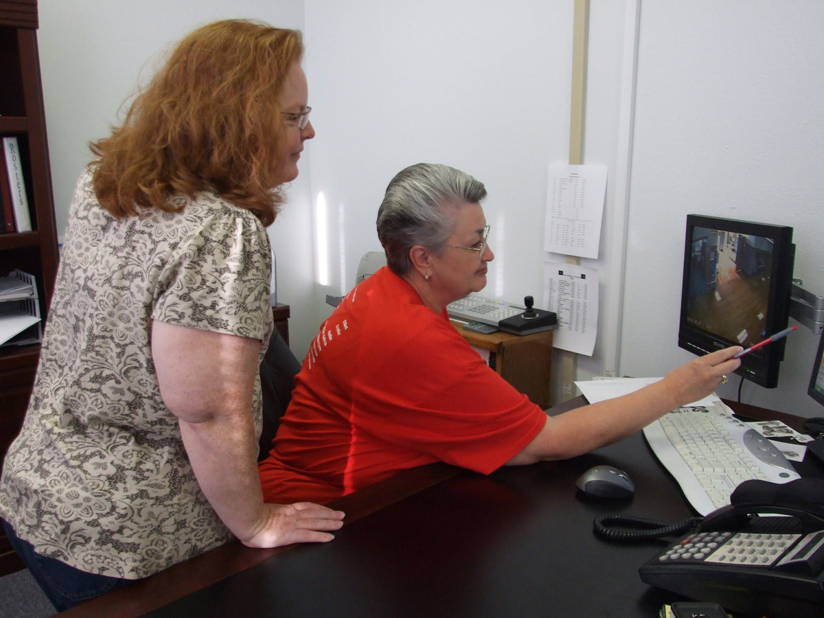 Image: Christi Strange and Marilee Byrne — Christi Stange is the assistant principal for Milford ISD. Marilee Byrne is the principal for Milford ISD. Together they work side by side to raise the level of education at Milford ISD.