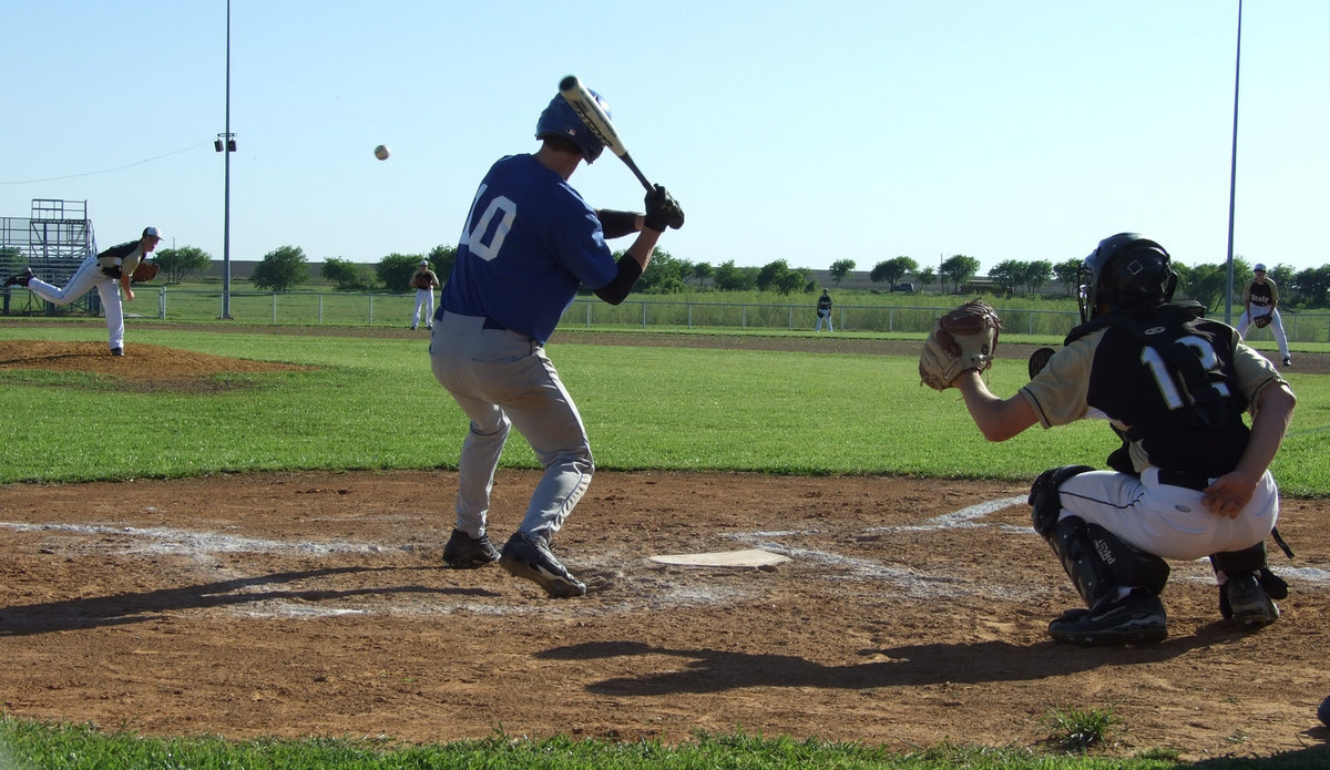 Image: Frost’s Stroder waits for the pitch — Justin Buchanan pitched 5 innings Tuesday night.