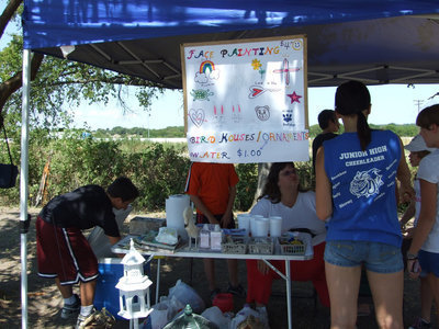 Image: Face Painting Booth — Everyone wanted their face painted.