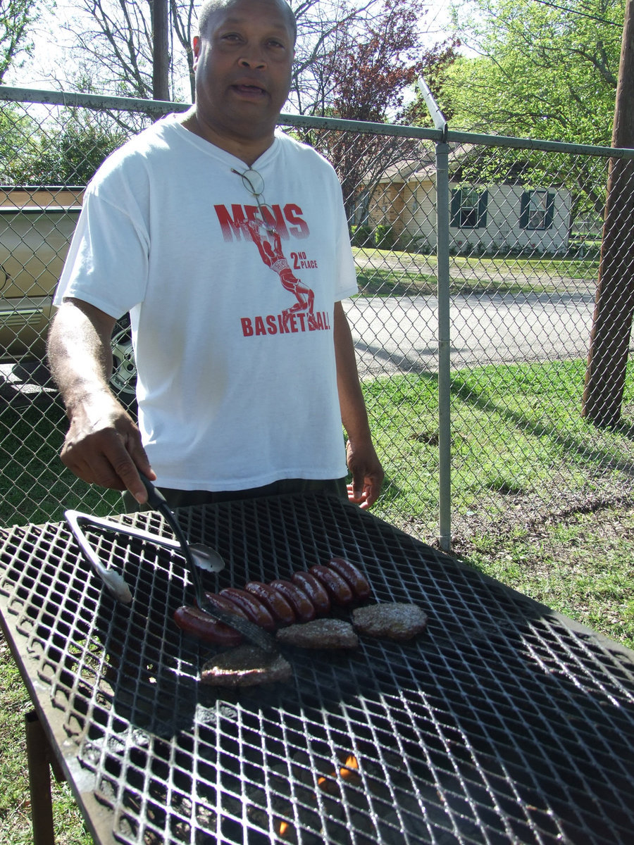 Image: Chef Larry Mayberry — Providing the atmoshere is Chef larry Mayberry.