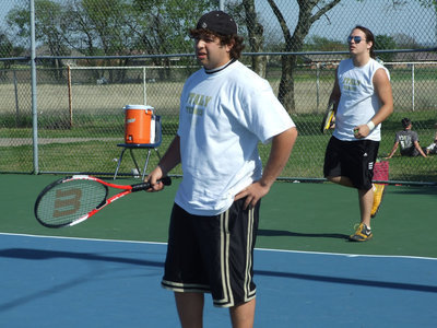 Image: Ivan and Zach — Making a strong showing in doubles is Ivan Roldan and Zach Hernandez.