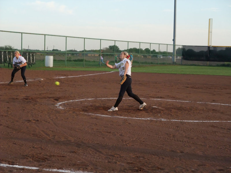 Image: Accurate pitching — With virtually no walks given up, Italy’s pitchers were on target and looked strong but Hubbard’s batters took aim and played stronger.