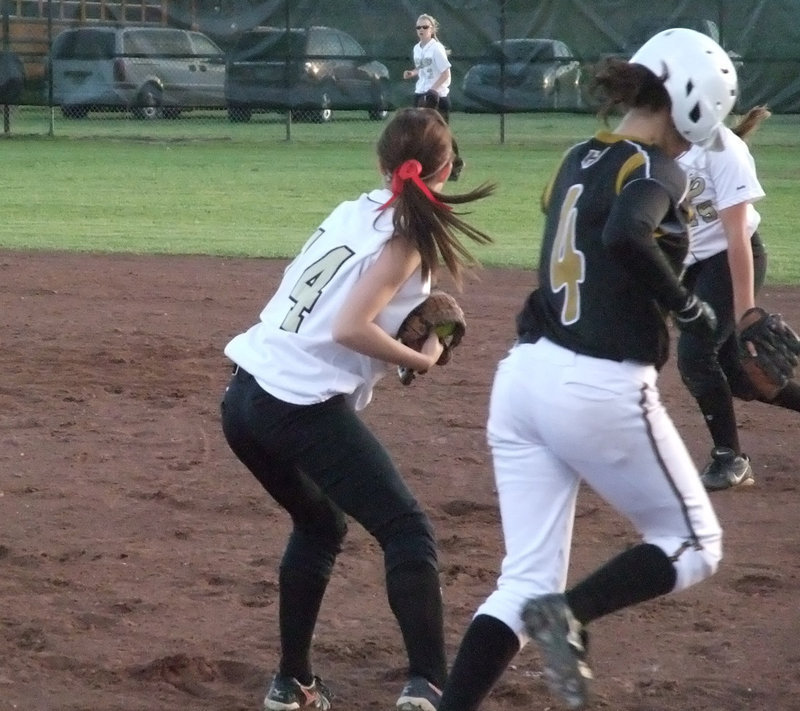 Image: Drew gets the out — Although Italy’s infield made some really nice plays, we just weren’t perfect enough.