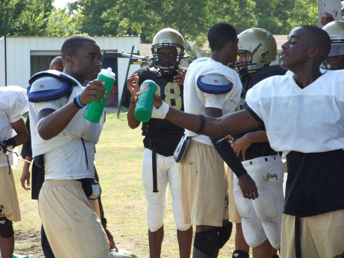 Image: Cheers to us! — The “Cousins of Chaos” are back and ready for Friday against Maypearl.