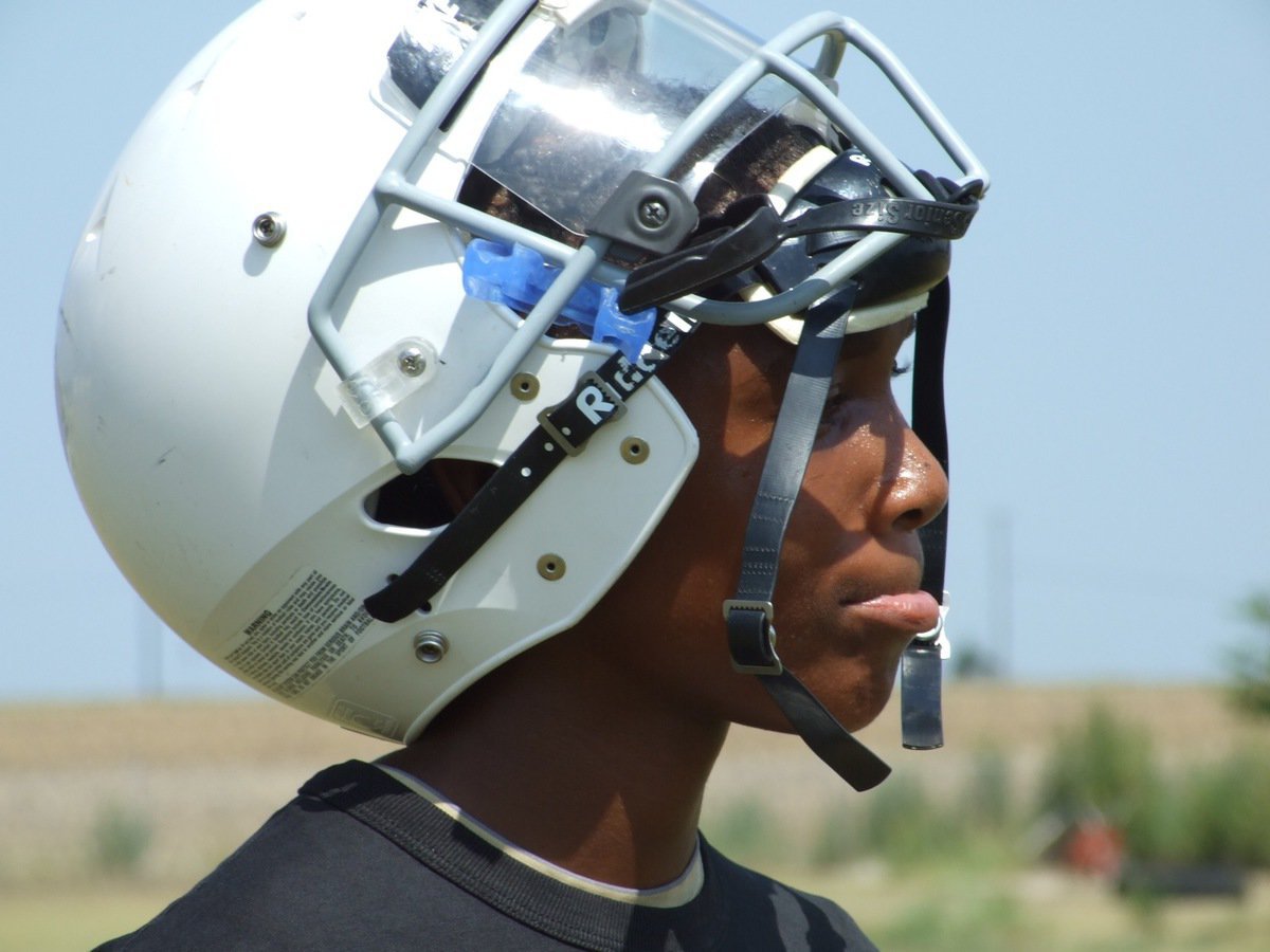 Image: Treyvon Robertson — Wide Receiver Treyvon Robertson looked awesome catching passes on Wednesday.