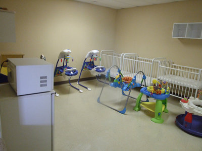 Image: The nursery — Longtime nursery worker, Bobbie Adams, will manage the babies.