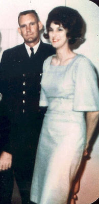 Image: “Then” —  Ferrell and Brenda Smithey were married on January 16, 1959.