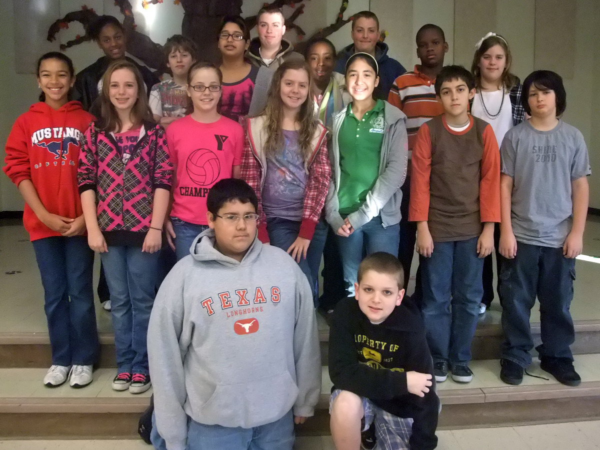 Image: Sixth Grade Participants — These sixth graders did a great job.