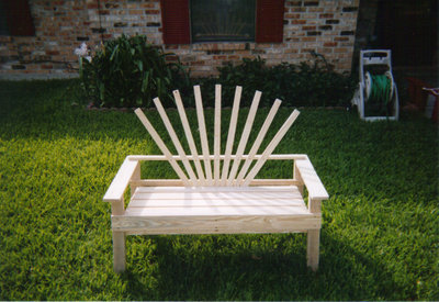 Image: Lawn Chair — Furniture is ready for sale for $35 and up, but will do custom orders. For more information, contact Larry Swanson at (972) 483-6304.