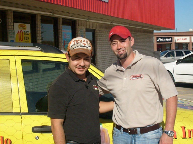 Image: Jason Ponce, Alvarado General Manager and John Sparks, Ellis County Regional Manager