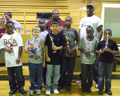 Image: Norwood’s Net-poppers — The undefeated, undisputed 5th and 6th grade Division Champs coached by Ken Norwood were a force to reckon with this season.