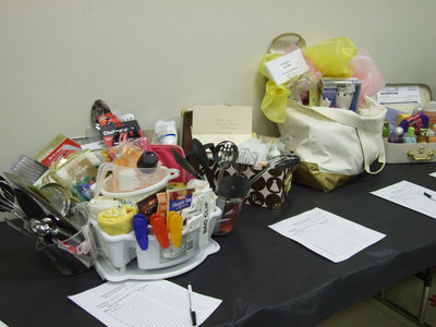 Image: “Kitchen” Basket — The “Kitchen” basket was donated by fourth grade was purchased for $70.00.