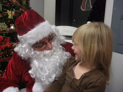 Image: Telling Santa secrets