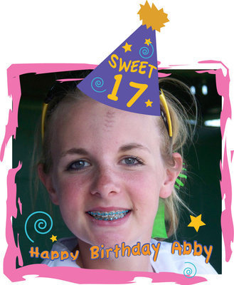 Image: Abby celebrates her 17th Birthday  — Abby Griffith got to have her cake and eat it too as the Lady Gladiators’ wish came true when they defeated Itasca 11-1 on Abby’s 17th Birthday!
    Happy Birthday Abby, we love you!!!