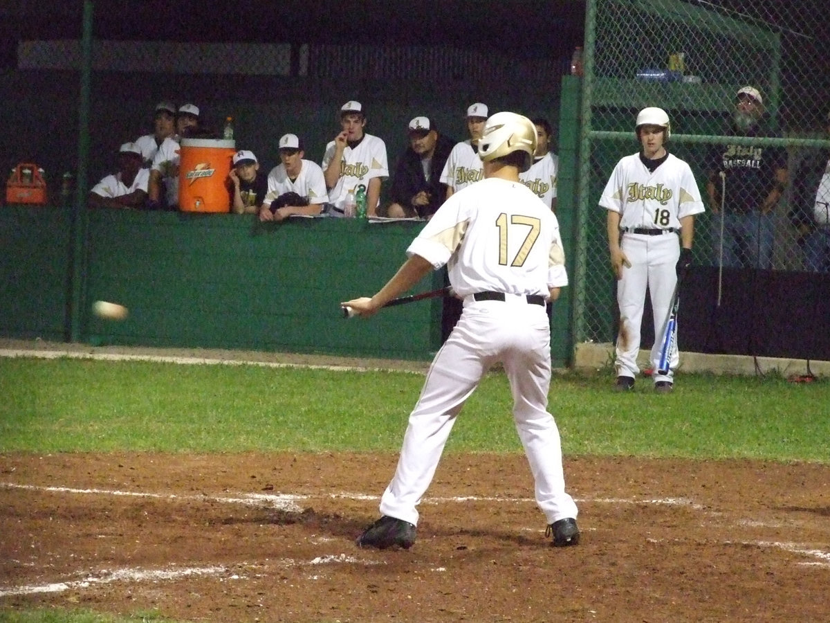 Image: Souder bunts — Brandon Souder used the bunt to bring in another run.