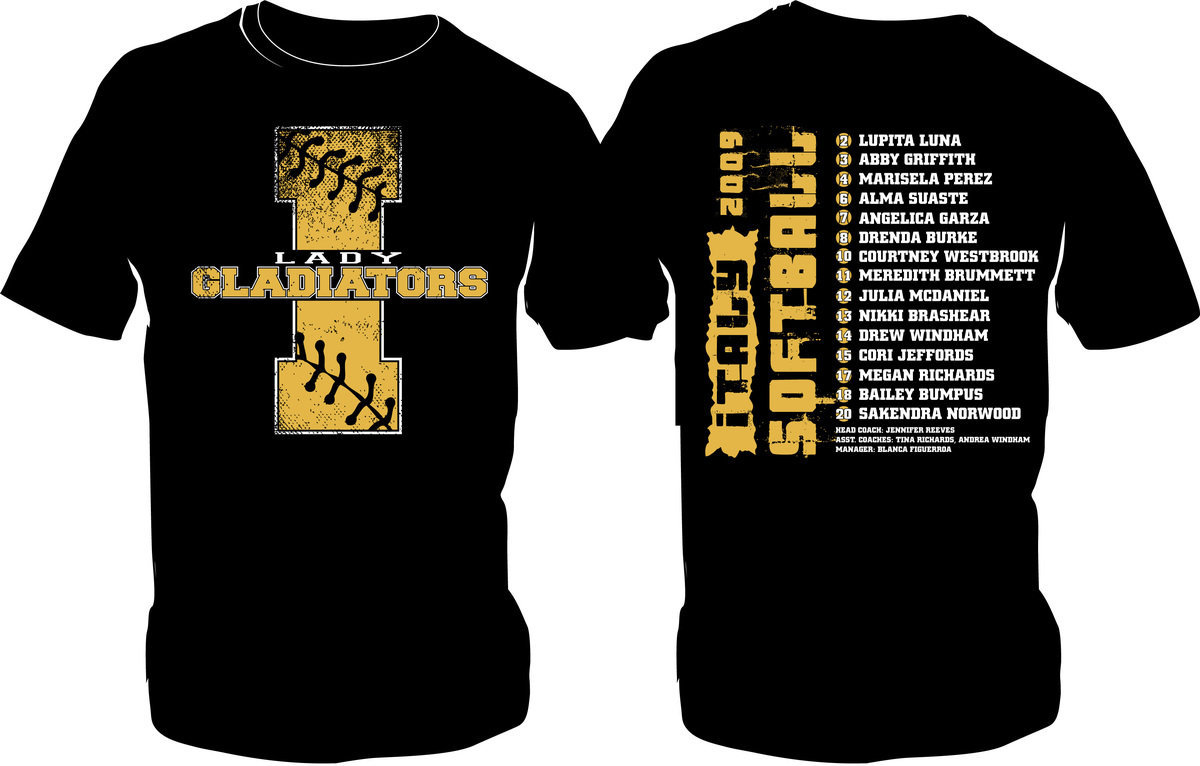 Image: 2009 Softball T-shirts are styling and profiling! — Get your order in for your 2009 Softball T-shirts. Coach Jennifer Reeves is placing the order Monday, so don’t delay in letting her know.