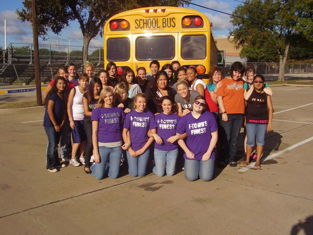 Image: Going to the fair — This group going to the state fair in early October to enjoy the rides and the food.