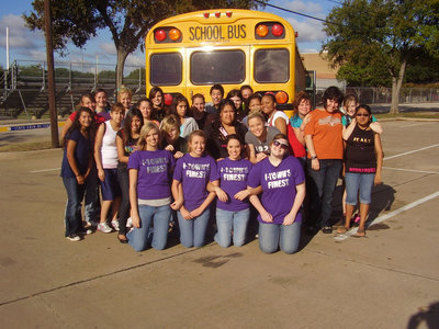 Image: Going to the fair — This group going to the state fair in early October to enjoy the rides and the food.
