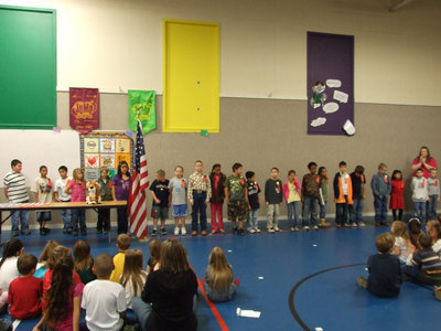 Image: Third Graders — These third graders were all on the A/B honor roll.