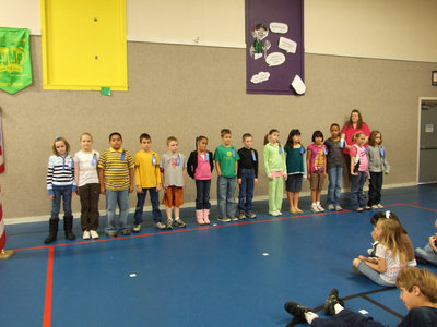 Image: Third Graders All A’s — These third graders were all on the A honor roll.