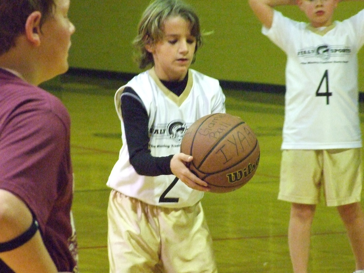 Image: Levi McBride — There is just to much to read on the ball before shooting free throws.