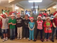 Image: Aren’t They Cute? — These second graders are ready to sing.