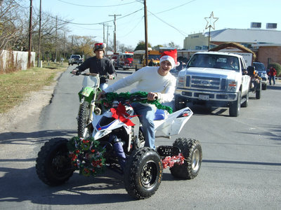 Image: How much fun can you have? — If you have a 4 wheeler, get in the parade.  It’s awesome!