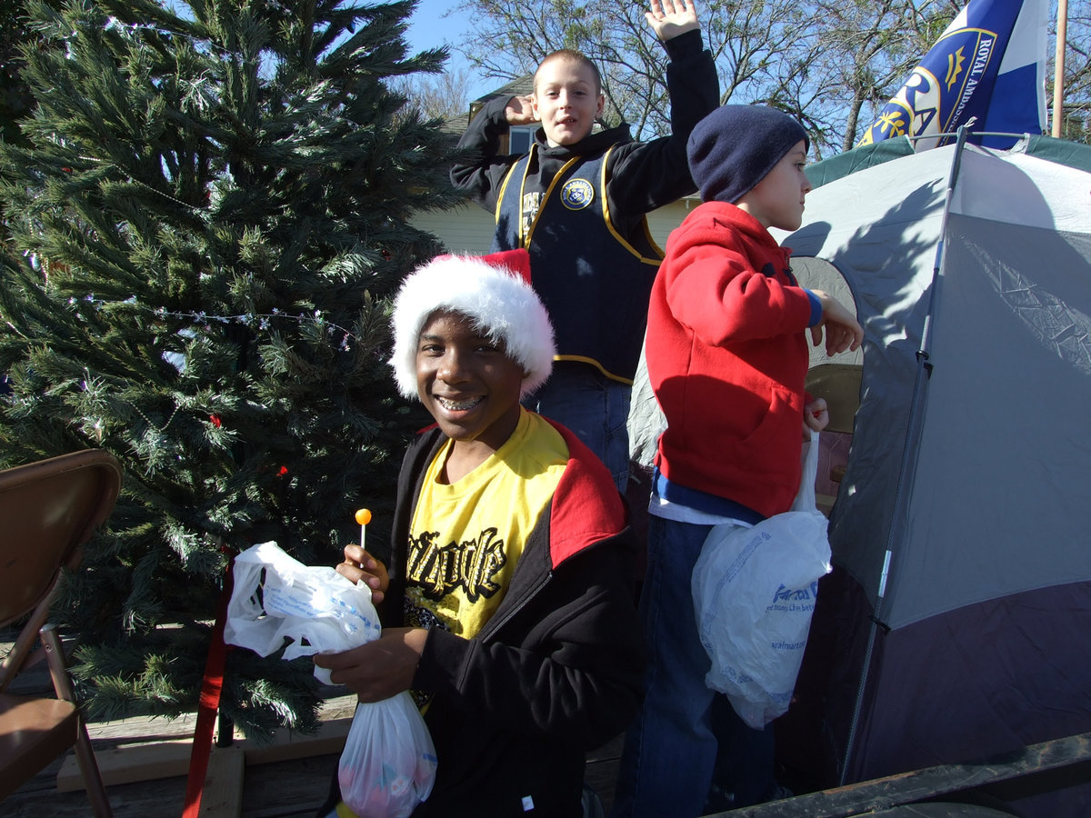 Image: Howdy — The Royal Ambassadors from Central Baptist had a float.