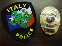 Image: The Italy Police Department – Patch and Badge