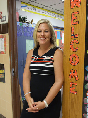 Image: Rochelle Helner — Rochelle is ready for school to start and is looking forward to lots of good readers this year.