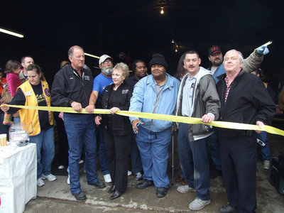 Image: Ribbon Cutting — Mayor Frank Jackson, City Council and Lions Club members were present for the official grand opening.