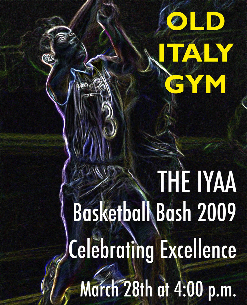Image: “Basketball Bash” relocated to Old Italy Gym — The “Basketball Bash” has been relocated to the “Old Italy Gym,” March 28th at 4:00 p.m., celebrating an excellent season of hardwood heroics.