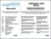 Image: Angel Food Ministries February Menu