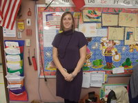 Image: Lacey Reavis — Lacey Reavis is so happy to be teaching at Stafford Elementary.