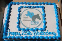Image: Happy Birthday ECEA — Party goers enjoyed a tasty cake!
