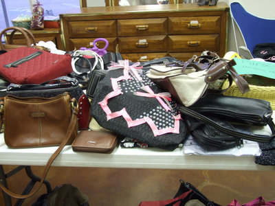 Image: Enough Purses? — How many do you want? Was the question of the day.