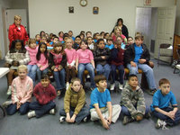 Image: Stafford Elementary Second Graders — These students are ready to learn all about our city government.