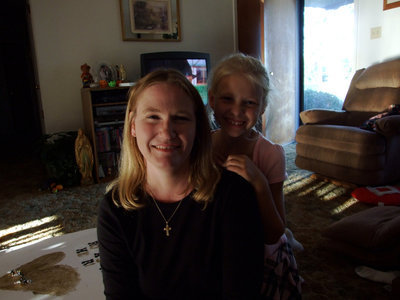 Image: Becky and Taylor Boyd — This is the mother-daughter team that creates all the mums and garters.