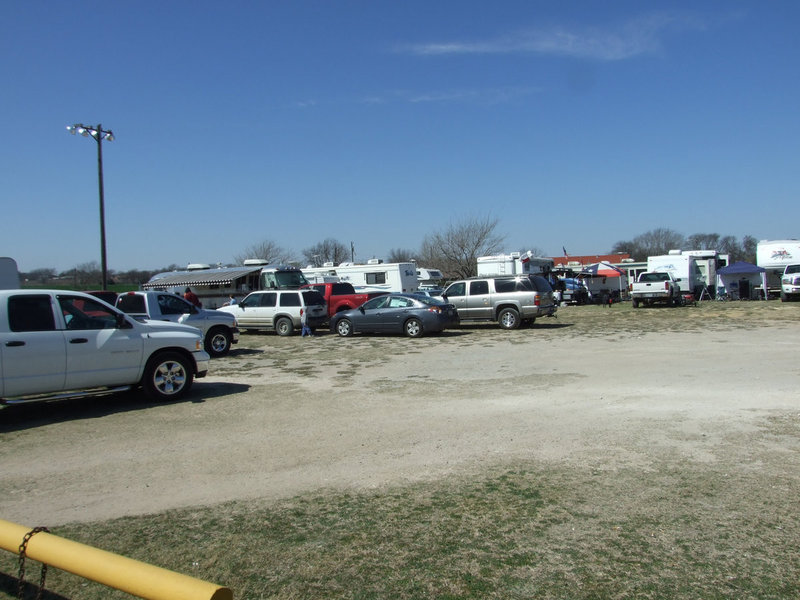 Image: RV’s Galore — The Upchurch baseball fields were covered with RV’s and grills.