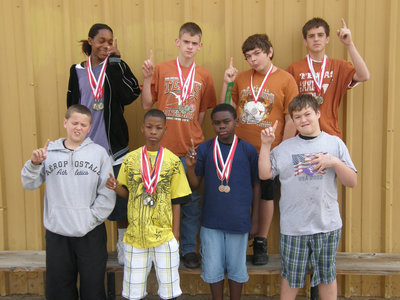 Image: 7th Grade Boys — 7th Grade Boys made a strong showing at the Maypearl meet.