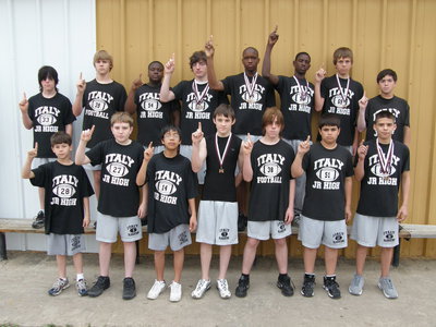 Image: The 8th Grade Boys — The 8th Grade Boys after the Mildred meet.
