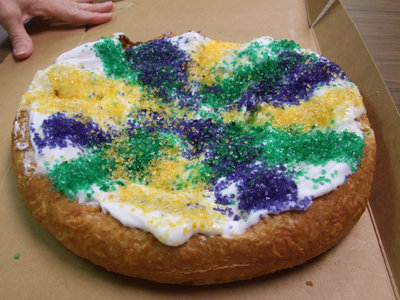 Image: The Royal King Cake — Where is the baby in this King Cake?