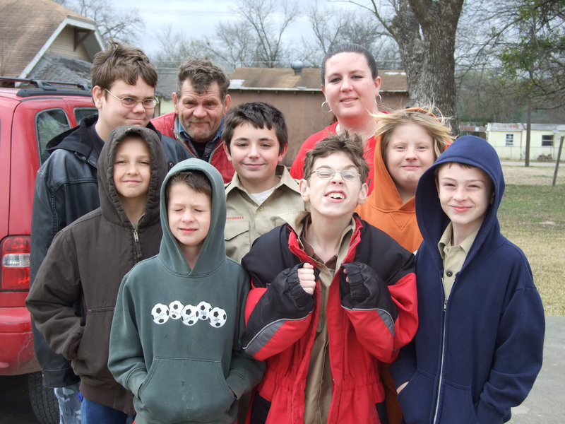 Image: Pack 227 in Italy — The Boys Scouts in Italy consist mainly of Webelos but are looking for more age groups. The group consists of James Youngblood, Cody Nelson, Andrew Rosbeg, Matt Perry, Damon Merdock, Nicholas Feemster and Cole Meador.  If you are interested in your son joining, contact Gwen Gorman for more information.