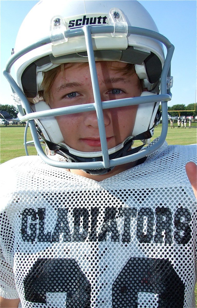 Image: Lance Peck — Lance had a strong game running the all for Italy’s Junior High.