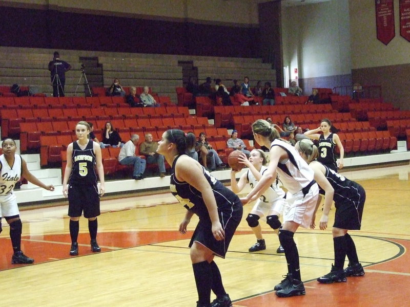 Image: Charity Stripe — Italy got to the line several times but missed to many free throws that cost them in the end.