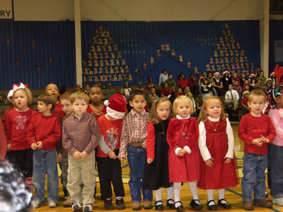 Image: Someone’s in the Chimney — Second and fourth graders singing Someone’s in the Chimney.